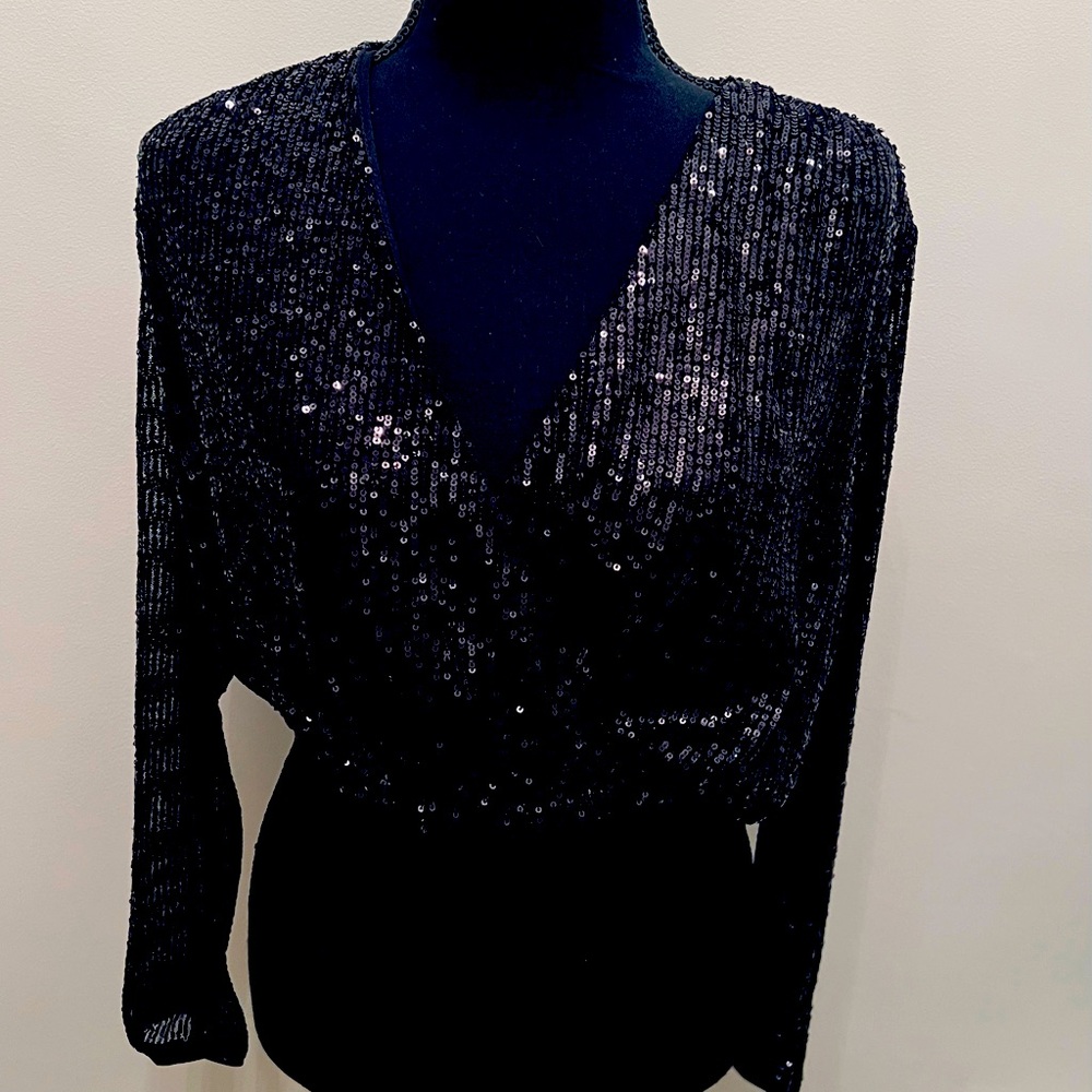 EUC sequin top